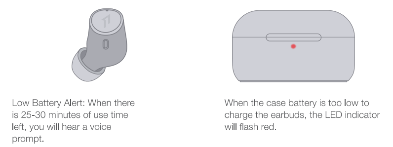1more Evo Earbuds EH902-Battery Notification