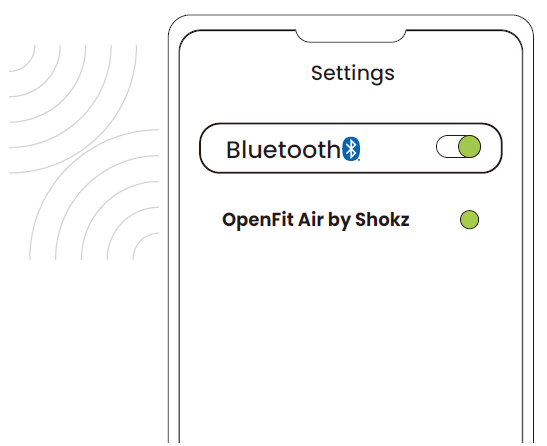 Shokz OpenFit Air Headphones T511-Bluetooth