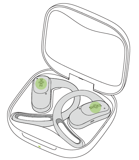 Shokz OpenFit Air Headphones T511-Resetting