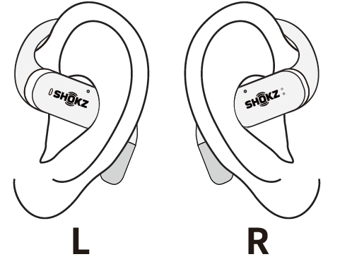 Shokz OpenFit Earbuds T910-Single Earbud Control
