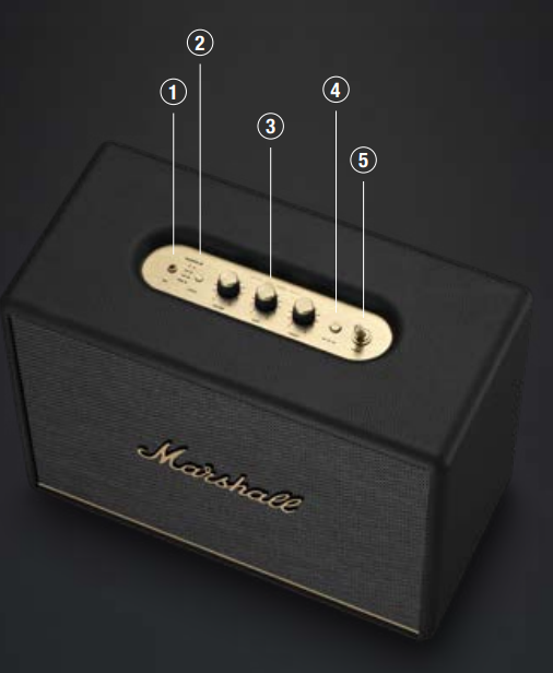 Marshall Woburn III Home Bluetooth Speaker-product-a