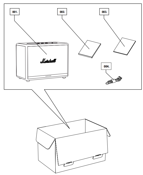 Marshall Woburn II Wireless Home Bluetooth Speaker -product-a