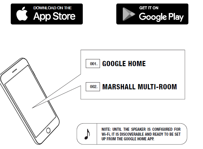 Marshall Woburn Multi-Room Speaker-SETTING UP THE SPEAKER