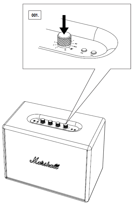 Marshall Woburn Multi-Room Speaker-STANDBY MODE