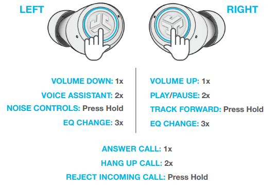 JBuds ANC Earbuds-PRESS THE BUTTON