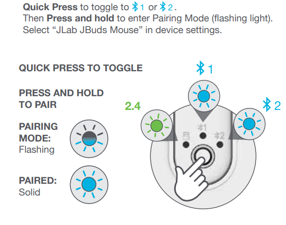 jlab Jbuds Mouse-setup-a