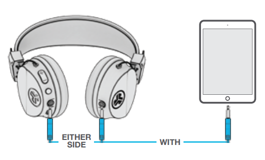JLab JBuddies Studio Wireless Headphones-GO WIRED