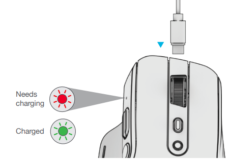 JLab Epic Mouse 2-CHARGING