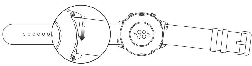 Amazfit GTR 2 A1952-Disassembly and Assembly of the Watch Strap