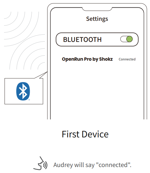 Shokz OpenRun Pro S810 Headphones-Multipoint Pairing C