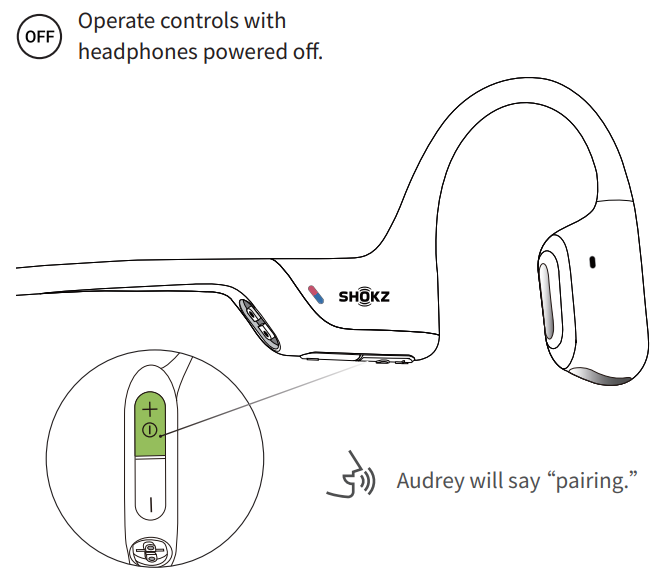 Shokz OpenRun Pro S810 Headphones-Turn Multipoint Pairing Of