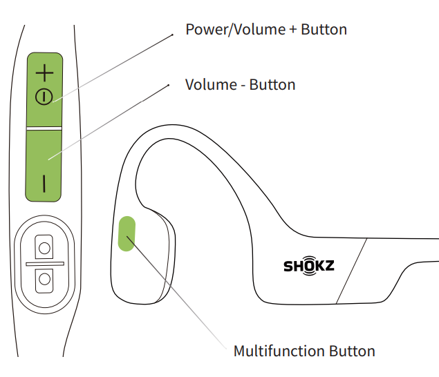 Shokz Openrun S803 Headphones-Restore Factory Settings A