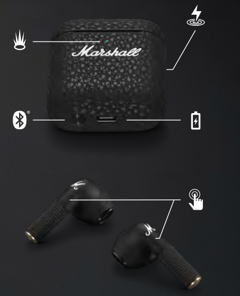 Marshall Minor III True Wireless Earbuds-Features