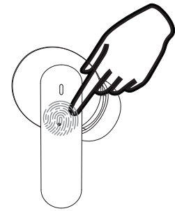 Aiwa Prodigy Clear Plus Earphones-RIGHT EARPHONE