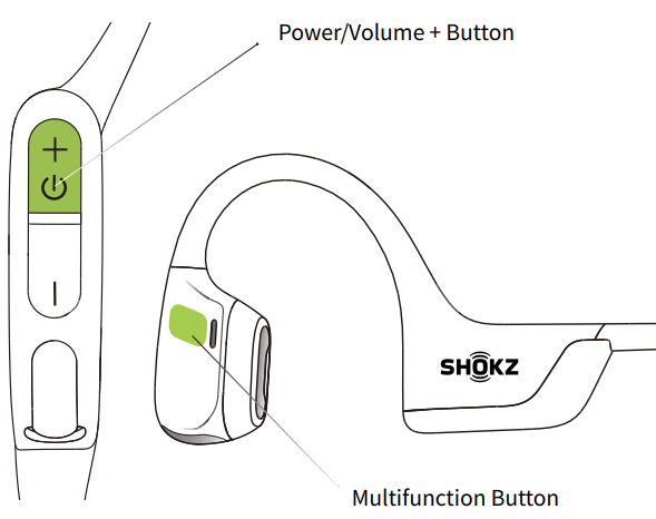 Shokz Openrun Pro 2 Headphones-Multipoint Pairing C