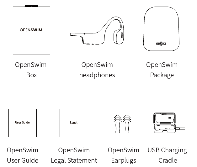 Shokz Openswim S700 Headphone-BOX