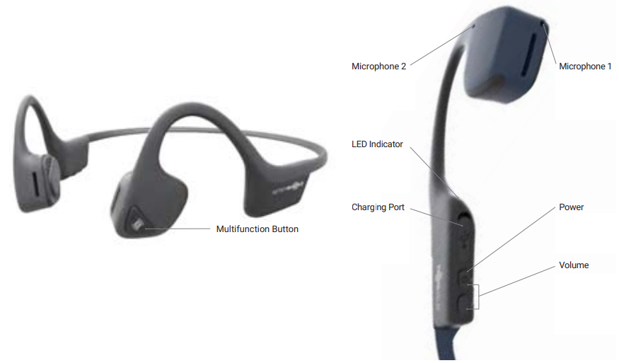 AfterShokz Trekz Air Headphones-features