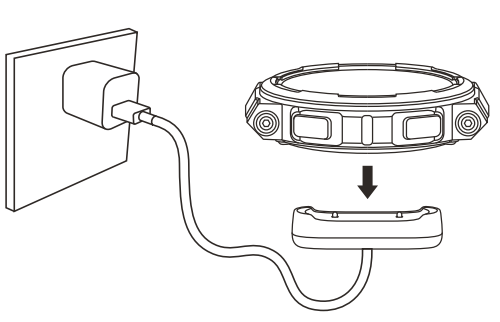 Amazfit Active-Edge Rugged Smartwatch A2212-CHARGING