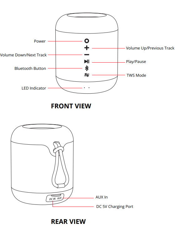 aiwa Exos Go Wireless Speaker-product-b