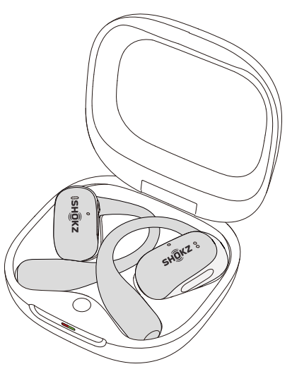 Shokz OpenFit 2+ T921 Earbuds-pair