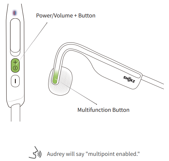 Shokz Openmove S661 Earbuds-Multipoint Pairing-b