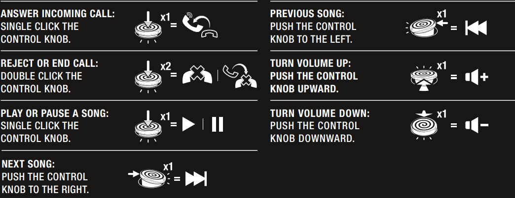Marshall Major II Bluetooth Headphones-CONTROLS