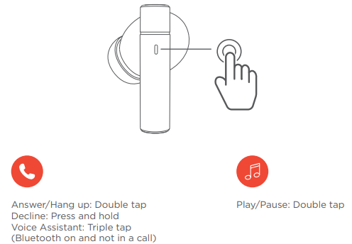 1more PistonBuds PRO Q30 Earbuds-How to Use A