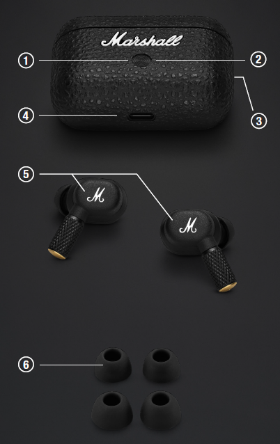 Marshall Motif II True Wireless A.N.C. Earbuds-PRODUCT