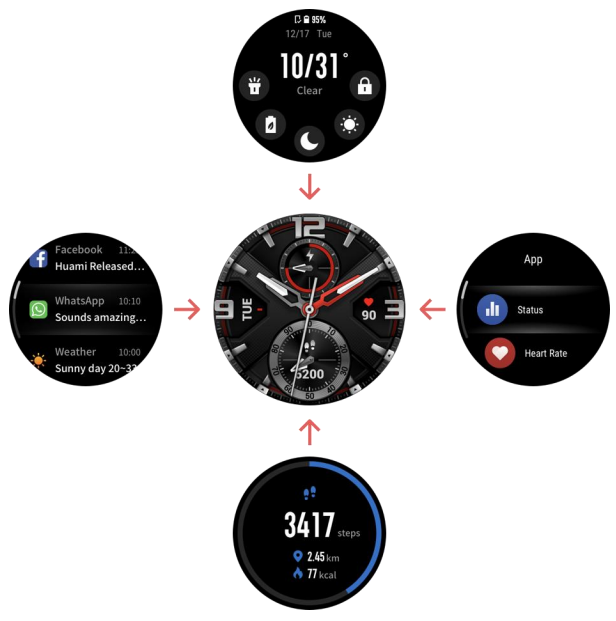 Amazfit T-Rex Smart Watch-Basic Operations