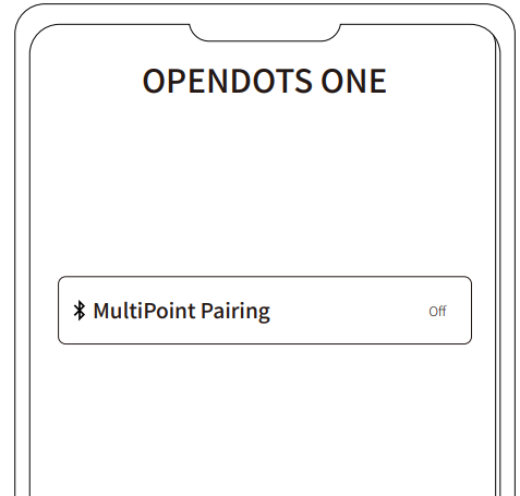 shokz Opendots One E310 Earbuds-MultiPoint Pairing