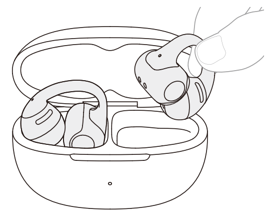 shokz Opendots One E310 Earbuds-WEAR
