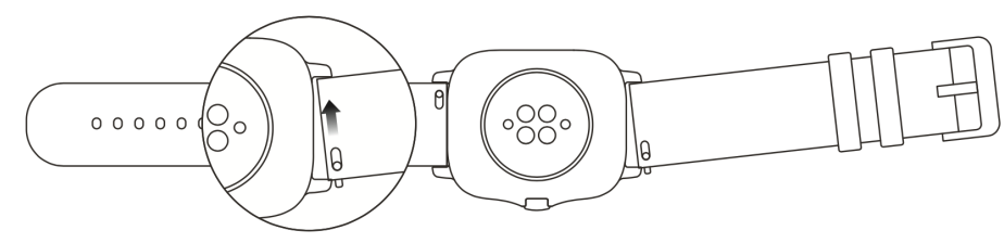 Amazfit GTS 2 Smartwatch-Wearing & Replacing Watch Strap