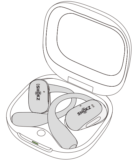 Shokz Openfit 2 T920 Earbuds-Resetting