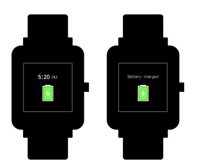 Amazfit Bip Smartwatch-Charging