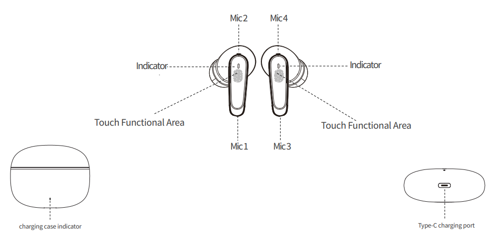 beatxp Wave Xpods Earbuds-product-a