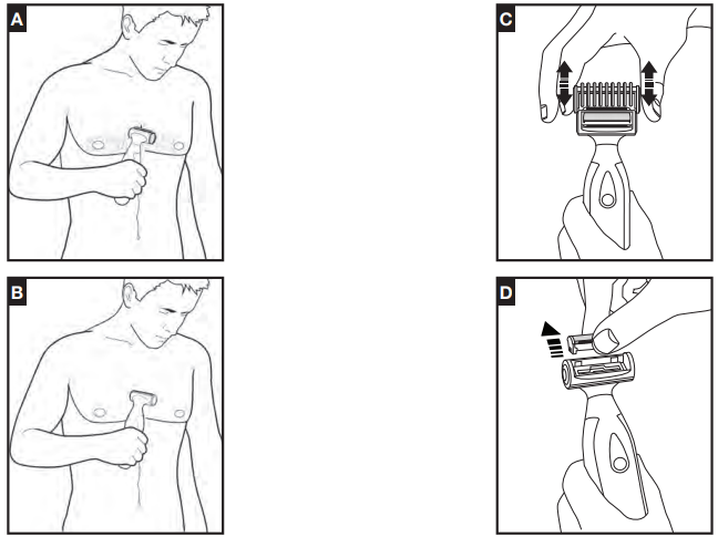 Remington Body Hair Trimmer BHT300-HOW TO USE