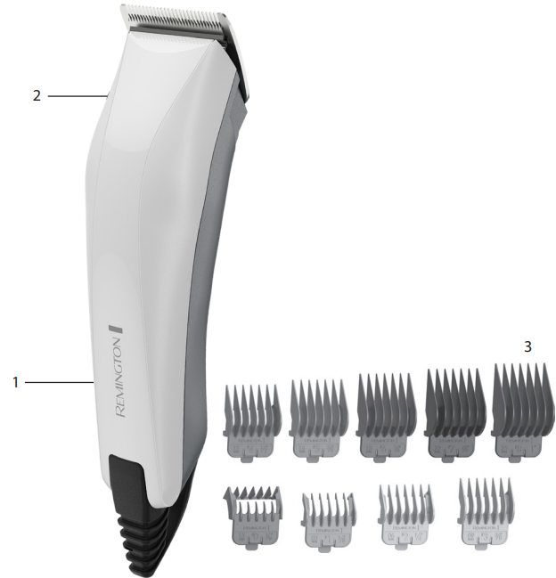 Remington ColourCut Clipper HC5035-KEY FEATURES