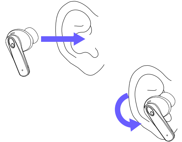 Homespot Wireless Earbuds JQ290N-How to Wear