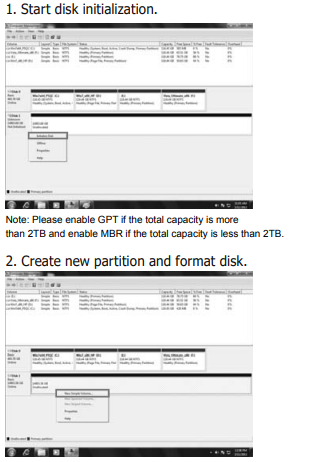 External RAID Enclosure IB-RD3680SU3-Trouble Shooting B