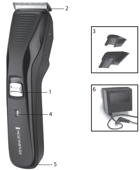 Remington Pro Power Trimmer HC5200- KEY FEATURES