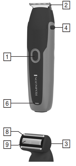 remington WeTech Body Hair Trimmer BHT6256-product-a