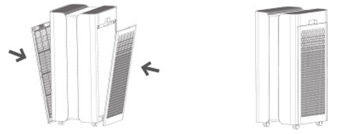 cleanforce Air Purifier MEGA1000-operating-c