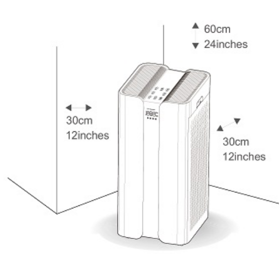 cleanforce Air Purifier MEGA1000-operating