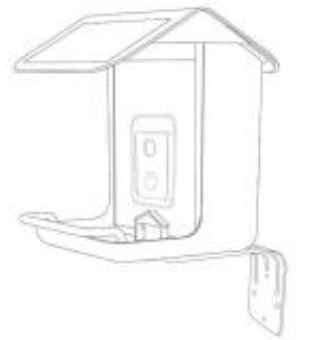 eraand Smart AI Recognition Bird Feeder-install
