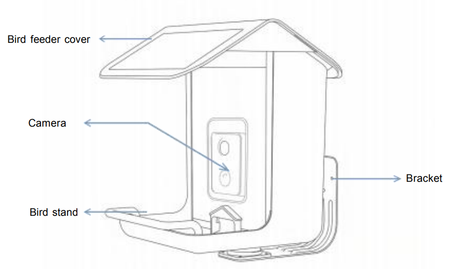 eraand Smart AI Recognition Bird Feeder-product-b