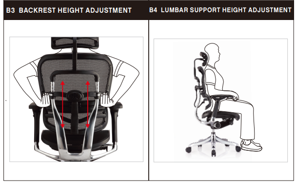 Eurotech Ergohuman Elite High-Back Chair-assemble-b