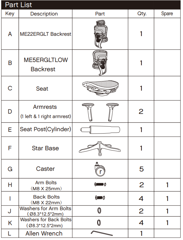 Eurotech Ergohuman Elite High-Back Chair-product-a