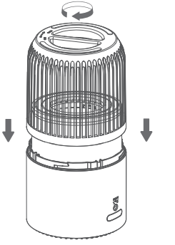 Govee Smart Mini Air Purifier H7126-use-a