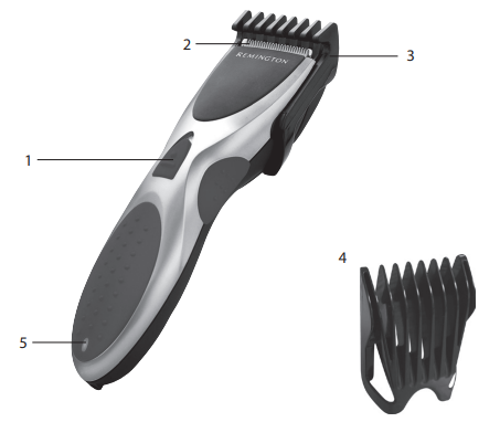 Remington Hair Clipper HC335-KEY FEATURES