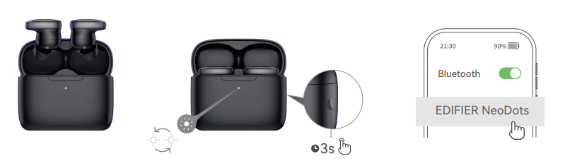 edifier NeoDots True Wireless Earbuds-pair-a